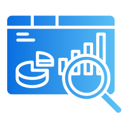 recherche de données Icône