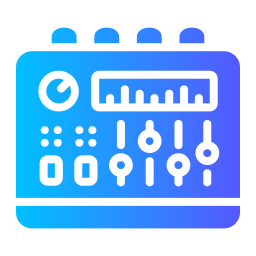 Music equalizer icon