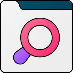 Magnifying glass icon