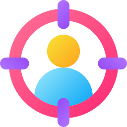cible utilisateur Icône