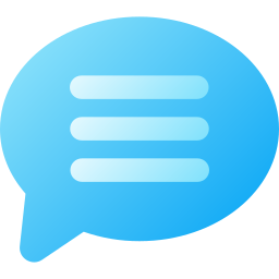 Speech bubble icon