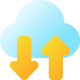 Cloud computing icon