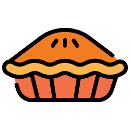 Apple pie icon