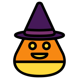 Candy corn icon