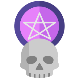 Black magic icon