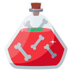 Poison bottle icon