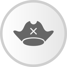 Pirate hat icon