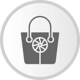 Candy bag icon