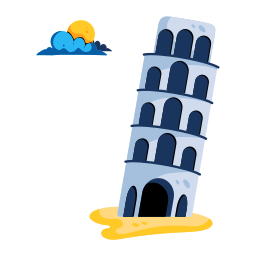 Pisa tower icon