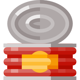 Canned food icon