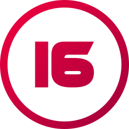 Number 16 icon