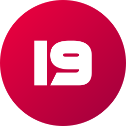 número 19 Ícone