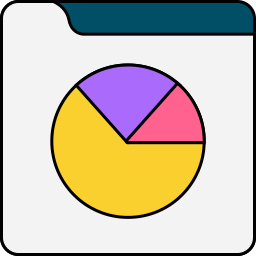 diagrammkuchen icon