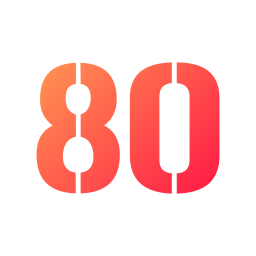 80 Ícone