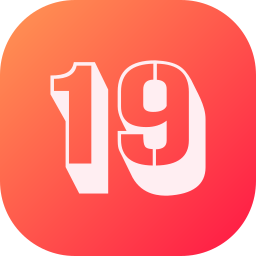 Number 19 icon