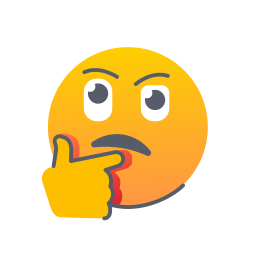 przemyślane emoji ikona