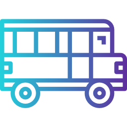 bus scolaire Icône