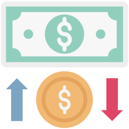 monnaie d'échange Icône
