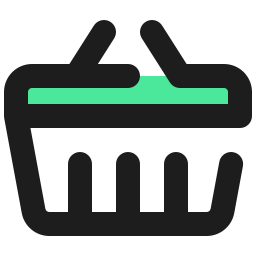 Shopping basket icon