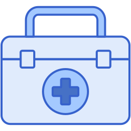 First aid kit icon