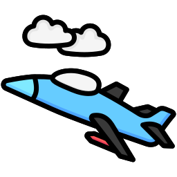 militärflugzeug icon