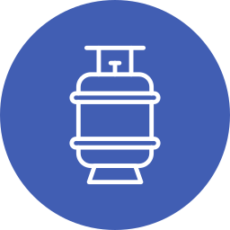 Gas cylinder icon