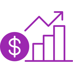 Financial report icon