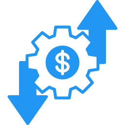 gestão financeira Ícone