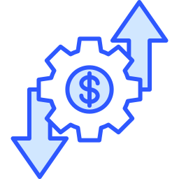 gestão financeira Ícone