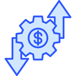 gestão financeira Ícone