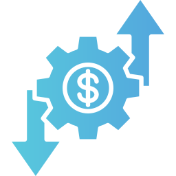 gestão financeira Ícone