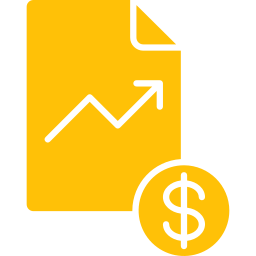 Financial report icon