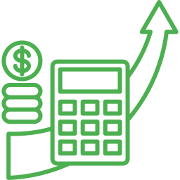 planejamento financeiro Ícone