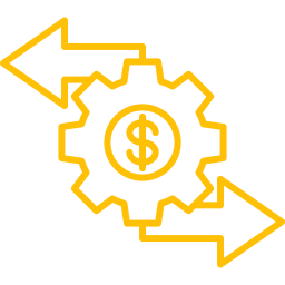 gestão financeira Ícone