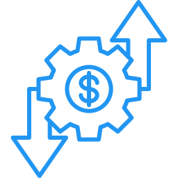 gestão financeira Ícone