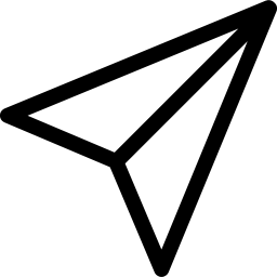 Paper plane icon