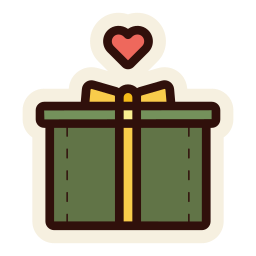 Gift box icon