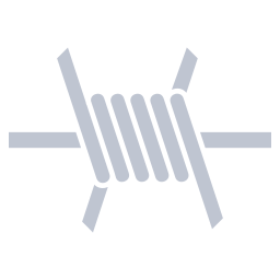 fil barbelé Icône