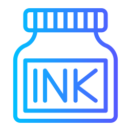 Ink bottle icon