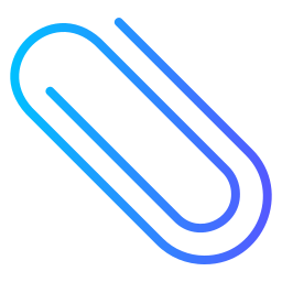 Paper clip icon