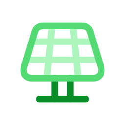 Solar panel icon