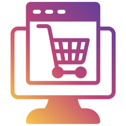 Online marketplace icon