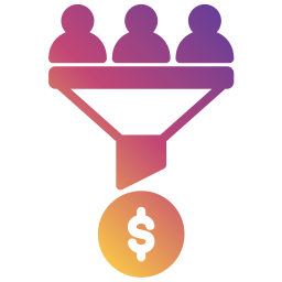 Sales funnel icon