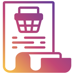 Shopping list icon