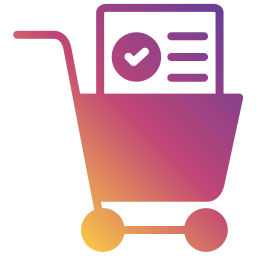 Shopping list icon