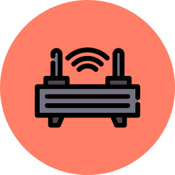 Wireless router icon