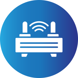 Wireless router icon