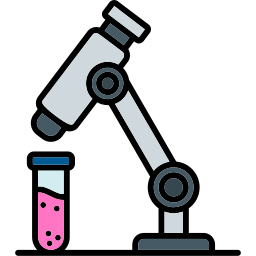 attrezzature da laboratorio icona