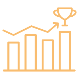 Growth chart icon