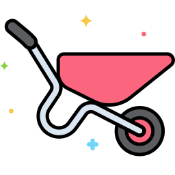 Wheelbarrow icon